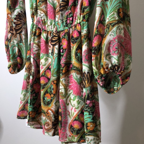 Gorgeous Show Me Your MuMu Long Sleeve Dress Size Medium - Picture 5 of 8